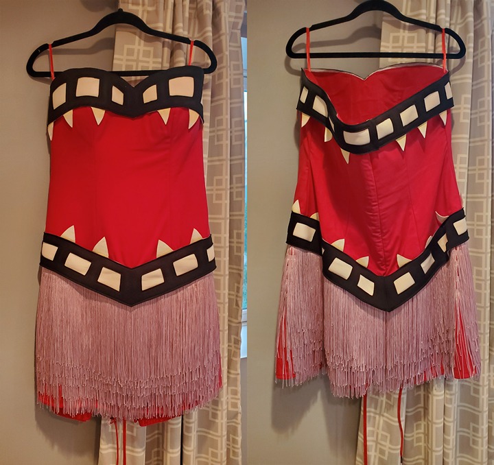 Mimzy Hazbin Hotel Cosplay Costume Flapper Dress Plus Size Used - Image 10