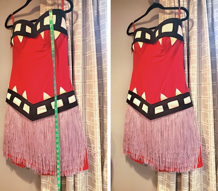 Mimzy Hazbin Hotel Cosplay Costume Flapper Dress Plus Size Used - Image 2