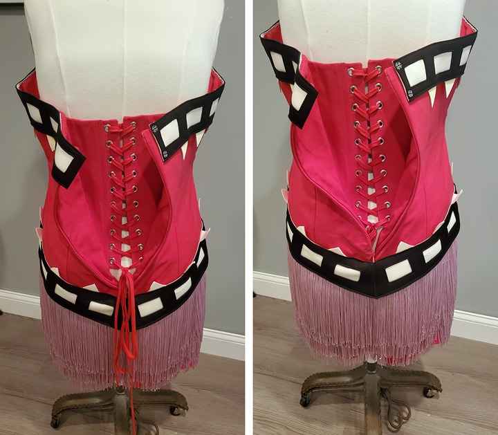 Mimzy Hazbin Hotel Cosplay Costume Flapper Dress Plus Size Used - Image 5