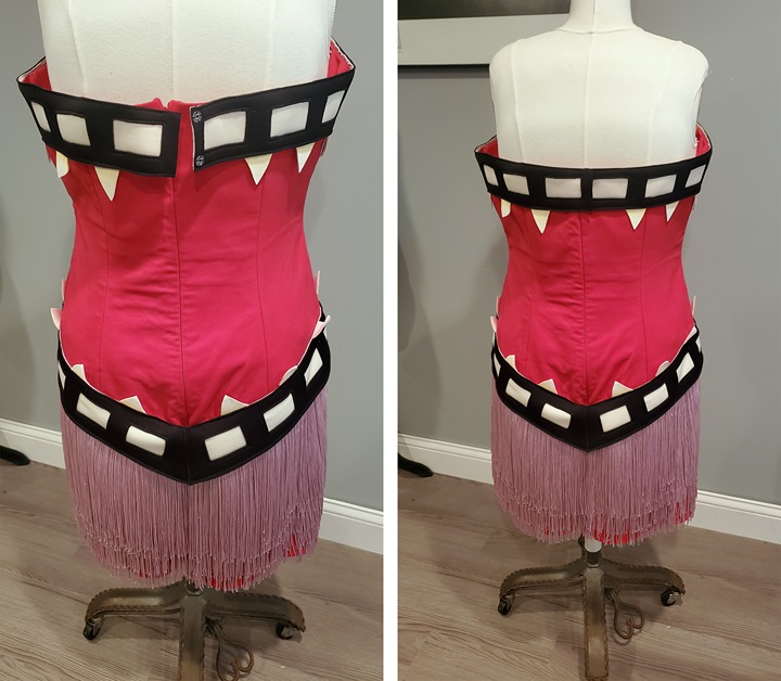 Mimzy Hazbin Hotel Cosplay Costume Flapper Dress Plus Size Used - Image 6