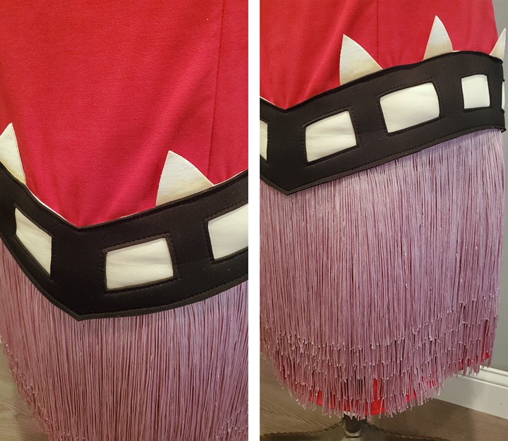 Mimzy Hazbin Hotel Cosplay Costume Flapper Dress Plus Size Used - Image 9