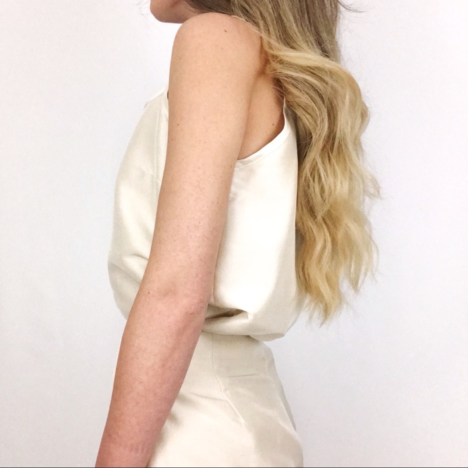 Vintage Pure Silk Pantsuit Coord Set - Image 8