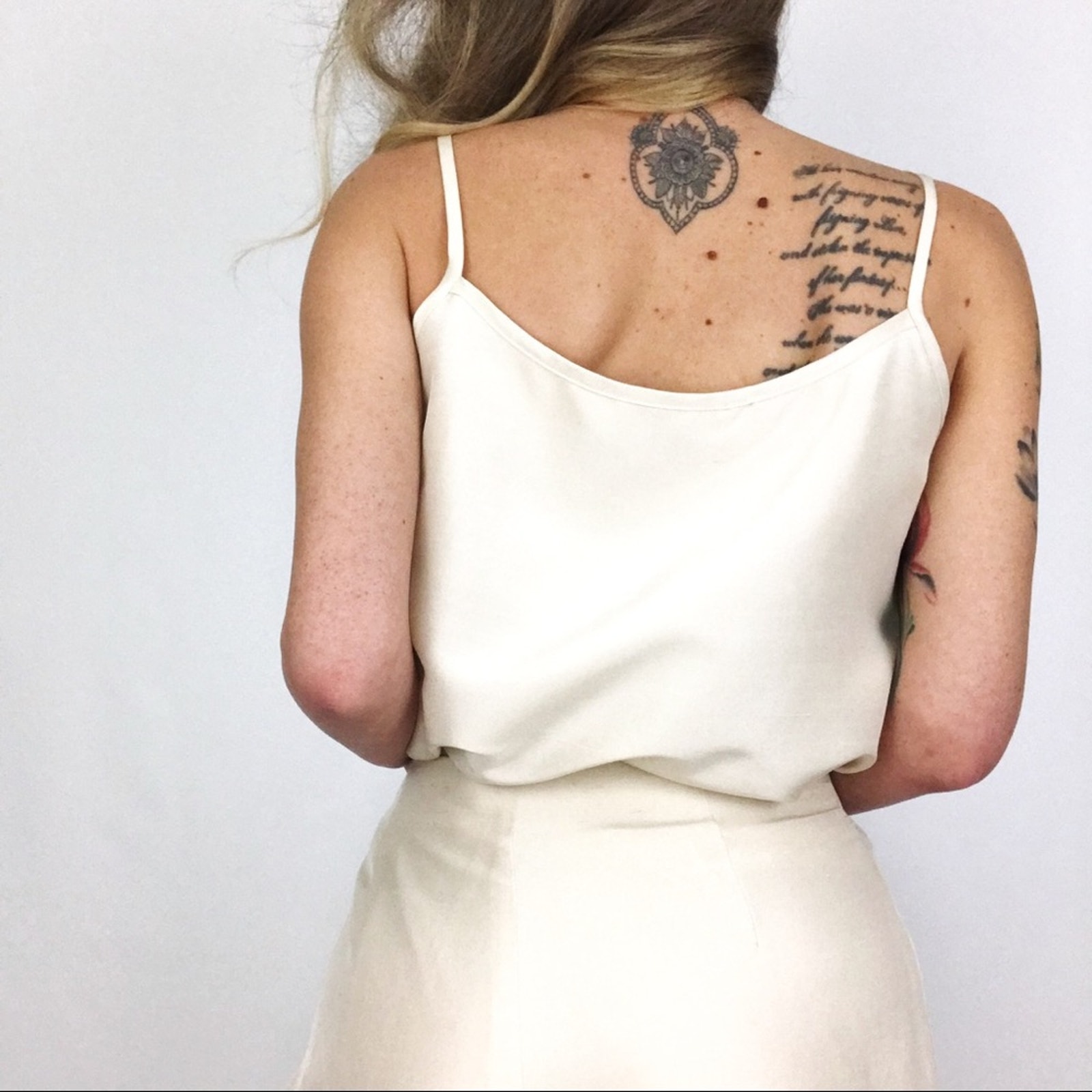 Vintage Pure Silk Pantsuit Coord Set - Image 9