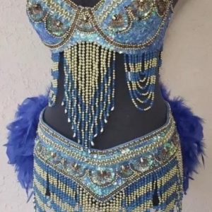 Showgirl Burlesque Bellydance Costume