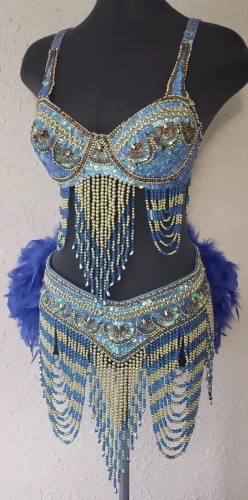 Showgirl Burlesque Bellydance Costume