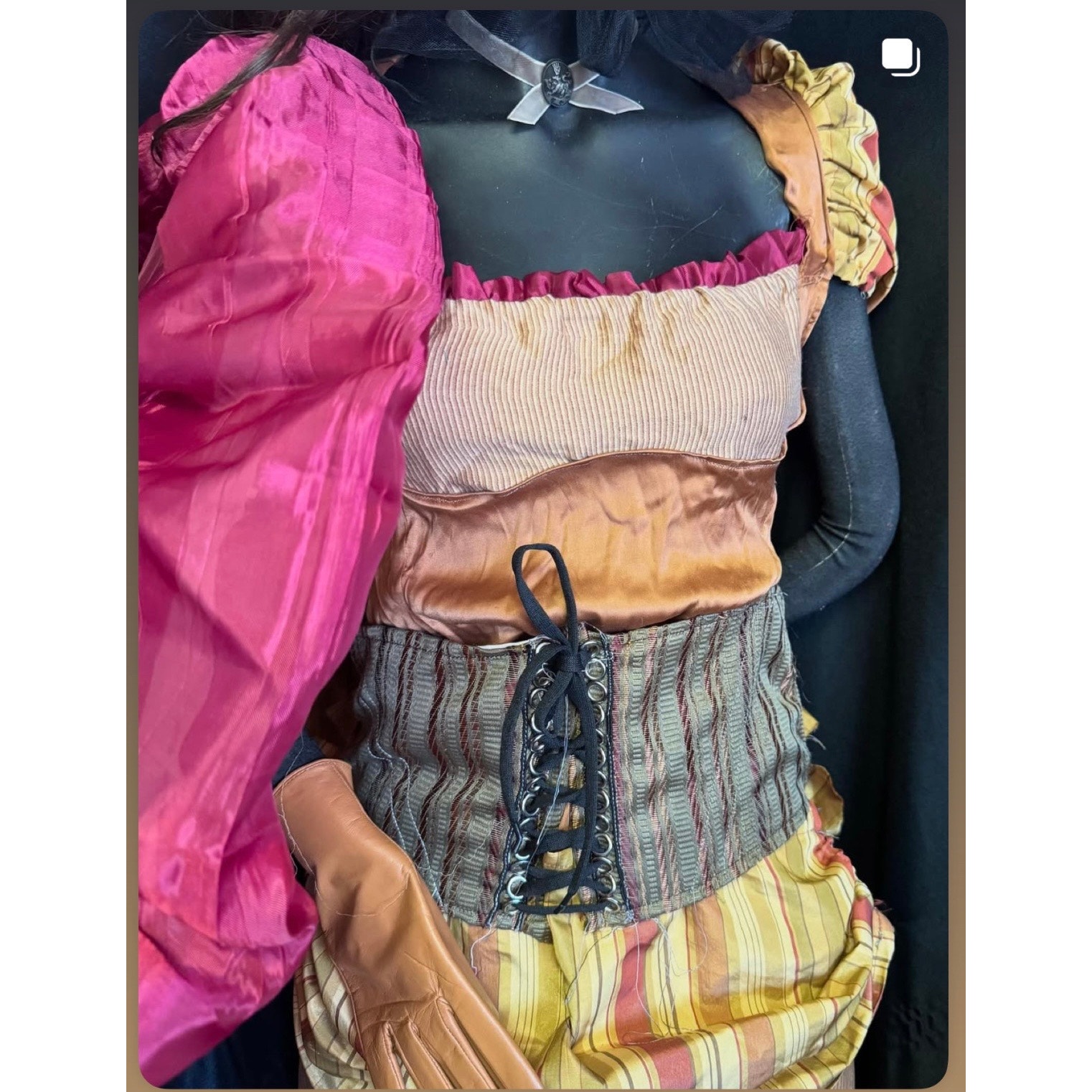 Victorian Woman - Handmade One-of-a-Kind COSTUME - Womans Medium - Image 2