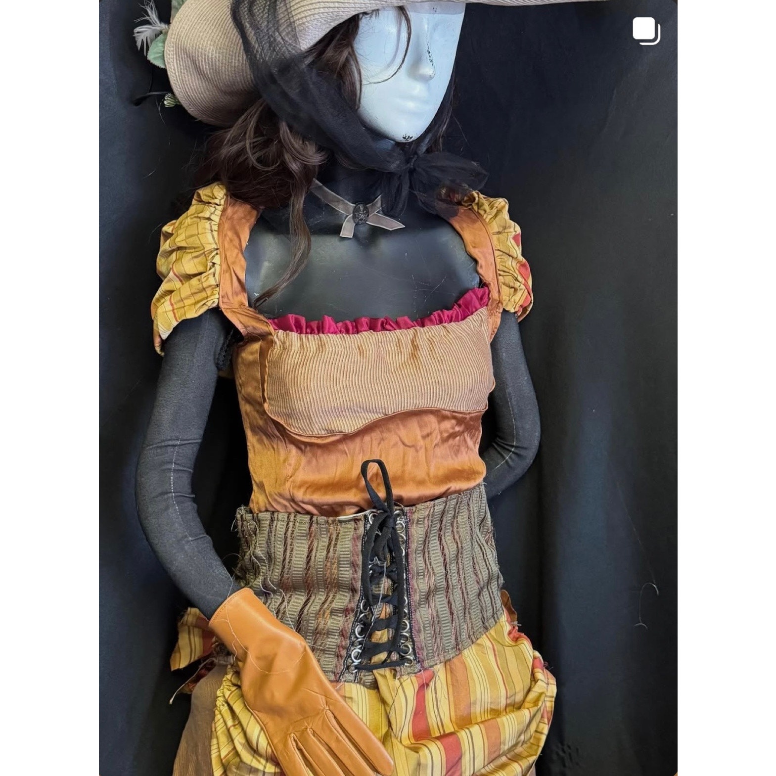 Victorian Woman - Handmade One-of-a-Kind COSTUME - Womans Medium - Image 3