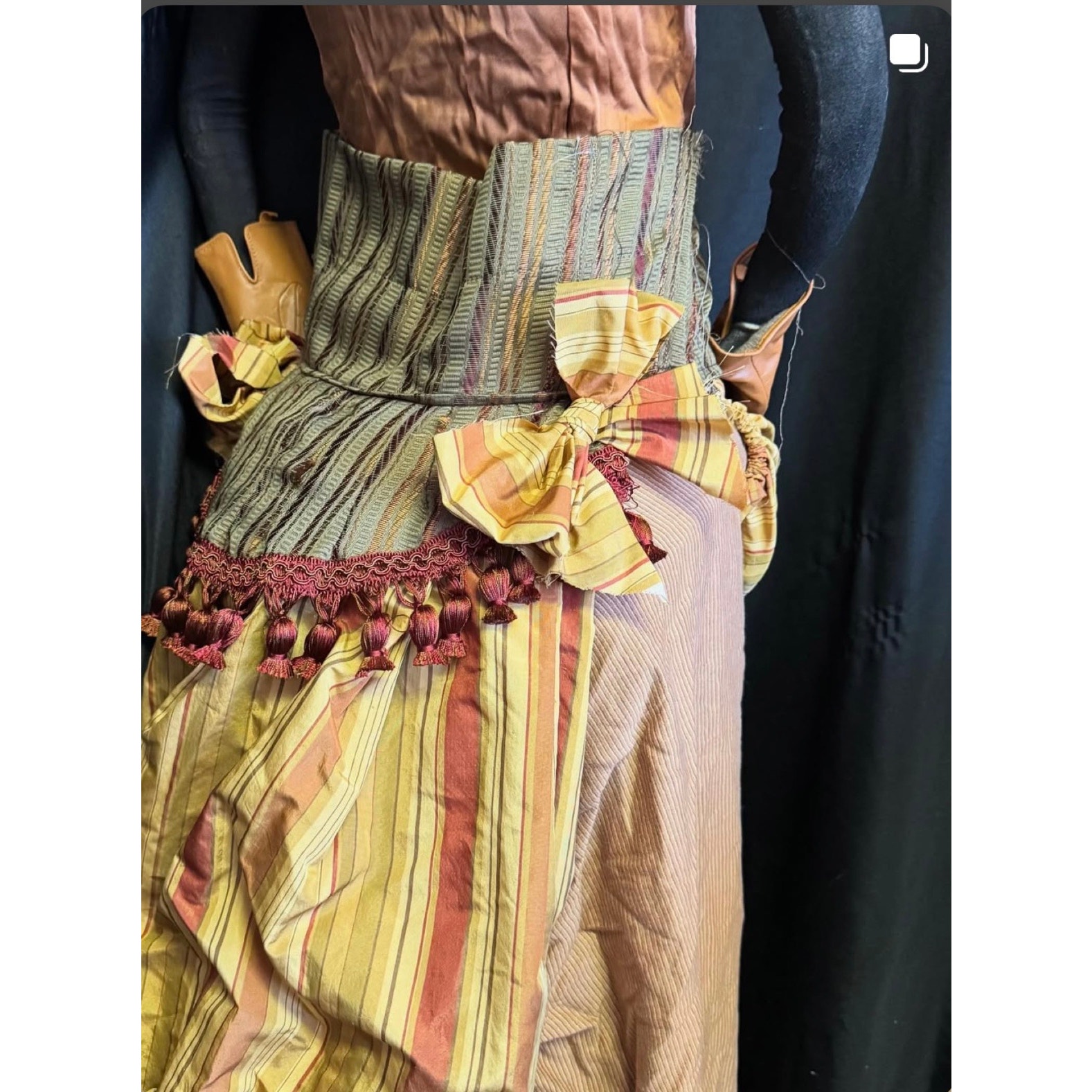 Victorian Woman - Handmade One-of-a-Kind COSTUME - Womans Medium - Image 7