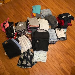 133 pieces Teenage Girl Dream Box of Clothes (All XS/S women's fit)