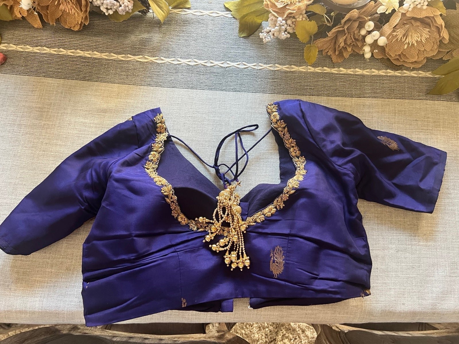 Gorgeous real silk kanjivaram (pattu saree) saree with blouse - Image 4