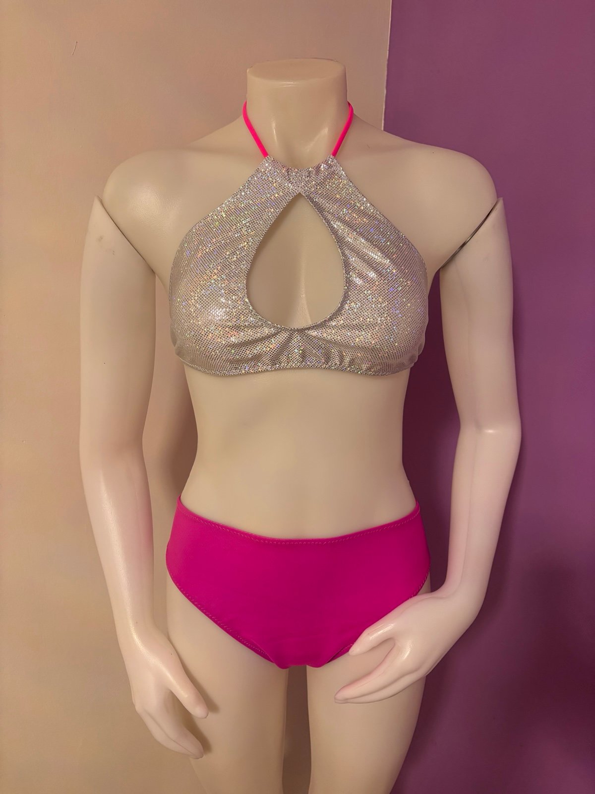 Handmade Rave Outfit Medium Top Large Bottom